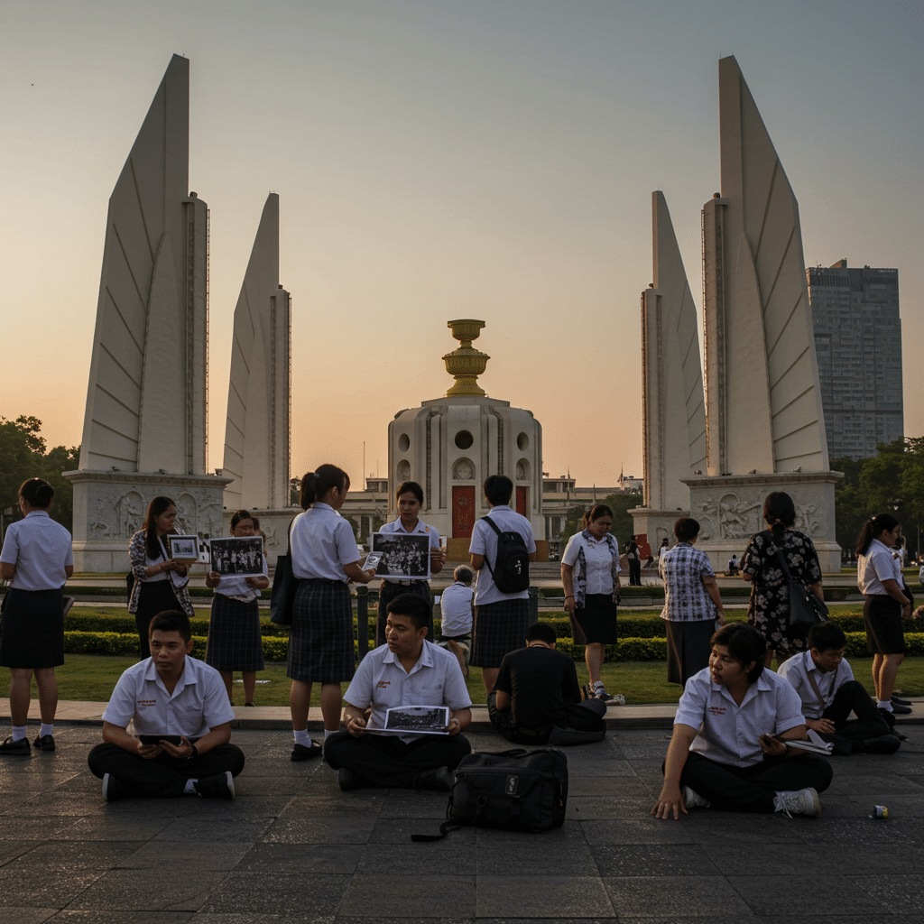 เส้นทางประชาธิปไตยในบริบทการเมืองไทย