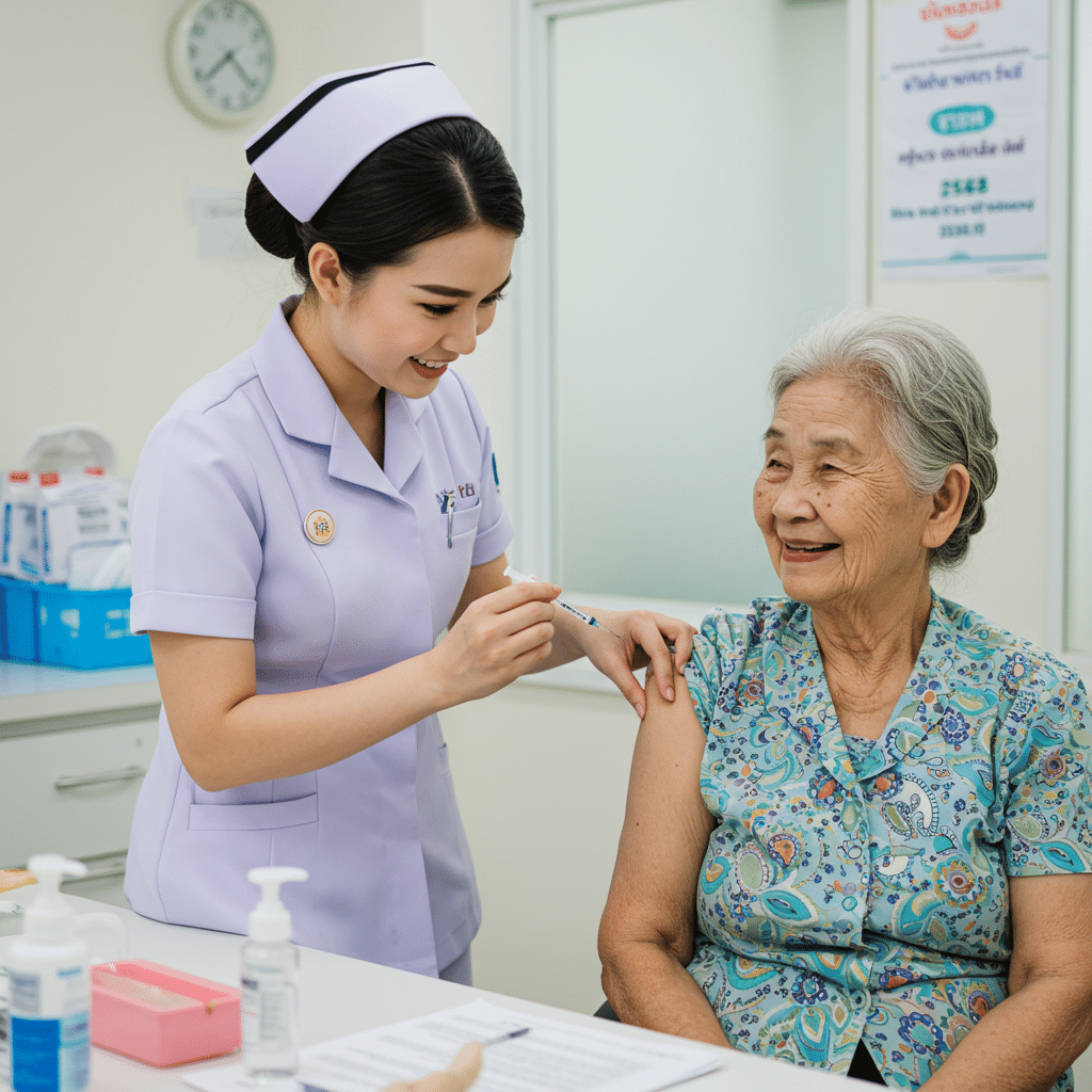 ความสำคัญของการฉีดวัคซีนป้องกันไข้หวัดใหญ่