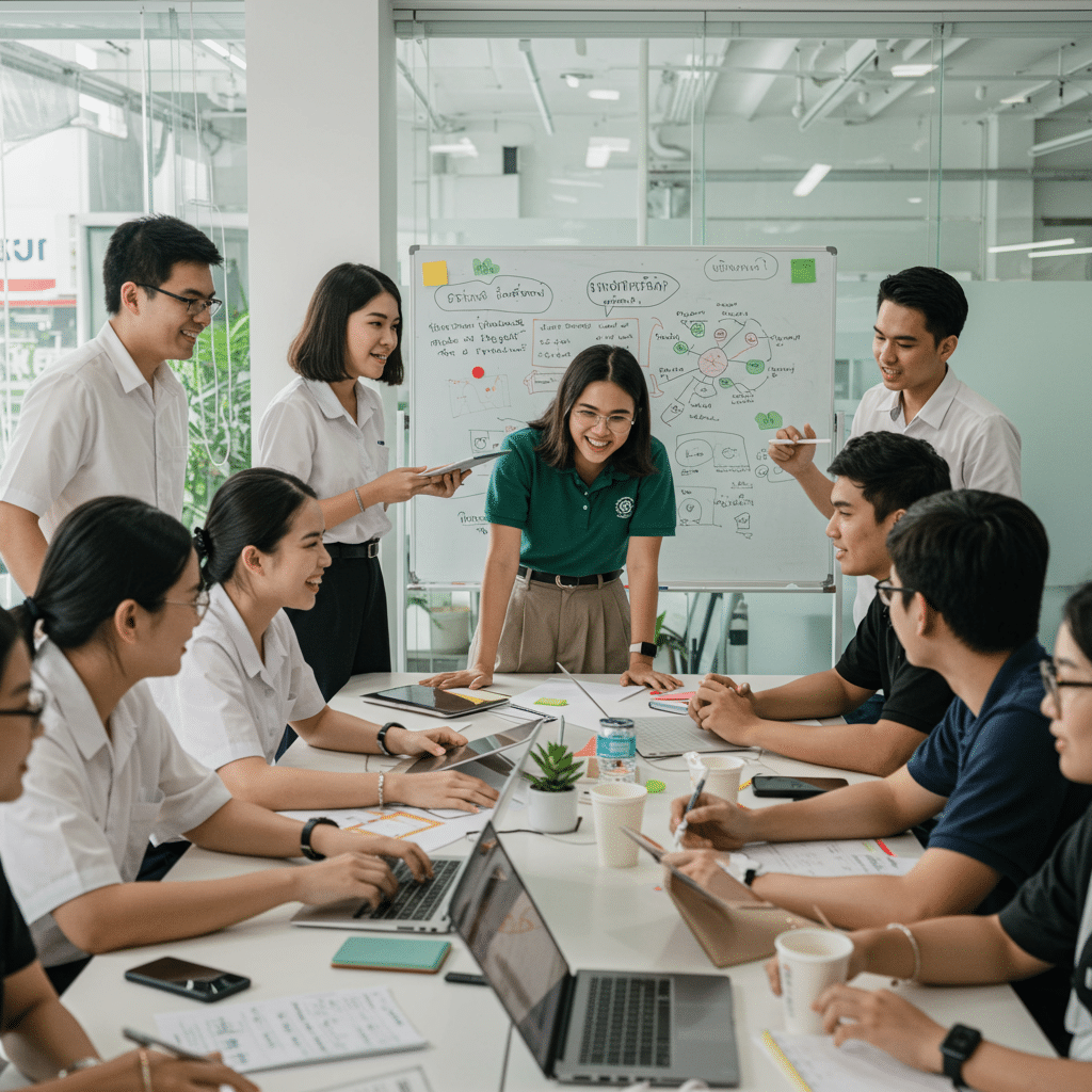 พลังของคนรุ่นใหม่: จากผู้มีส่วนร่วมสู่ผู้สร้างการเปลี่ยนแปลง