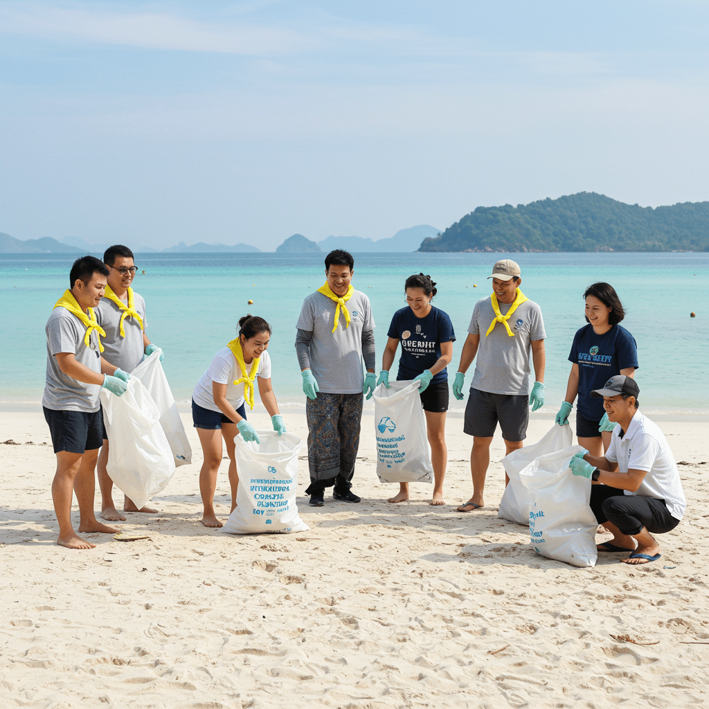 สถานการณ์ขยะทะเลและบทบาทของประเทศไทย