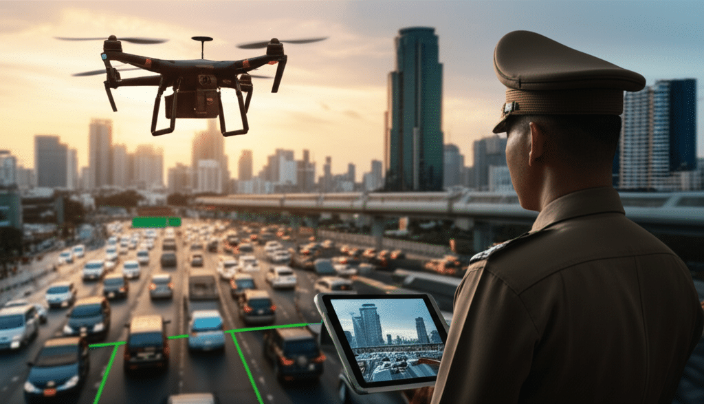 เทคโนโลยีเบื้องหลัง: ระบบจราจรอัจฉริยะทำงานอย่างไร