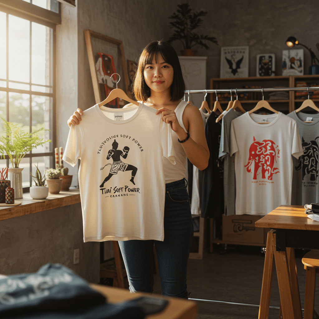 ถอดรหัสเทรนด์ Soft Power สู่การออกแบบลายเสื้อ