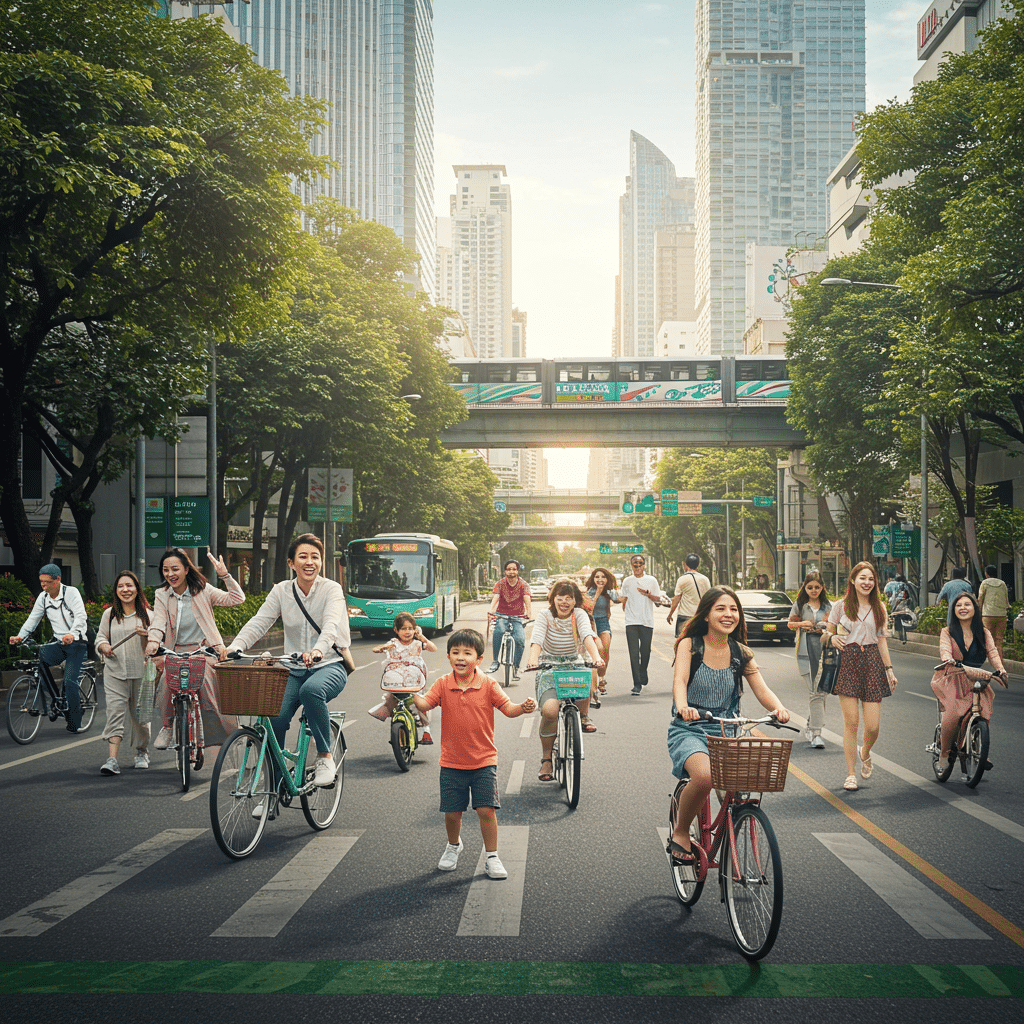 กิจกรรม วัน Car Free Day กทม.: ชวนคนกรุงปั่น-ใช้รถสาธารณะ ปี 2568