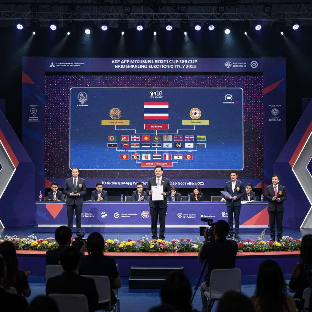 สถานะล่าสุดของการจับสลาก AFF Cup 2025