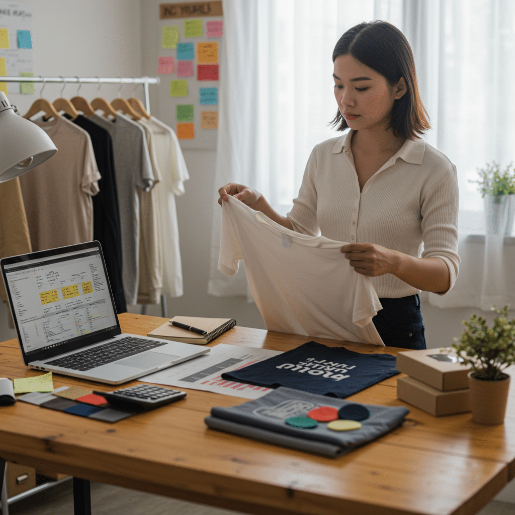 เจาะลึกโครงสร้างต้นทุนการทำแบรนด์เสื้อยืด