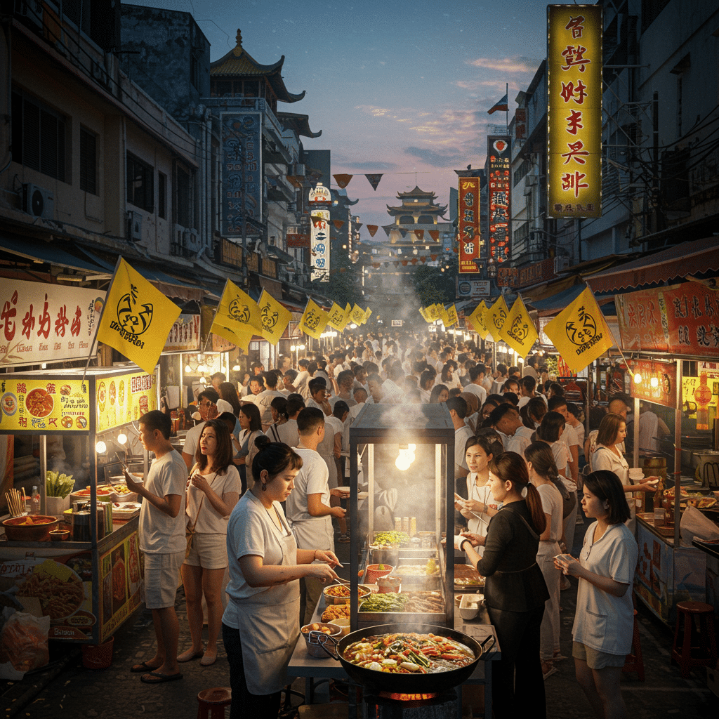 สัญลักษณ์ "ธงเจ" ความหมายอันเป็นมงคล