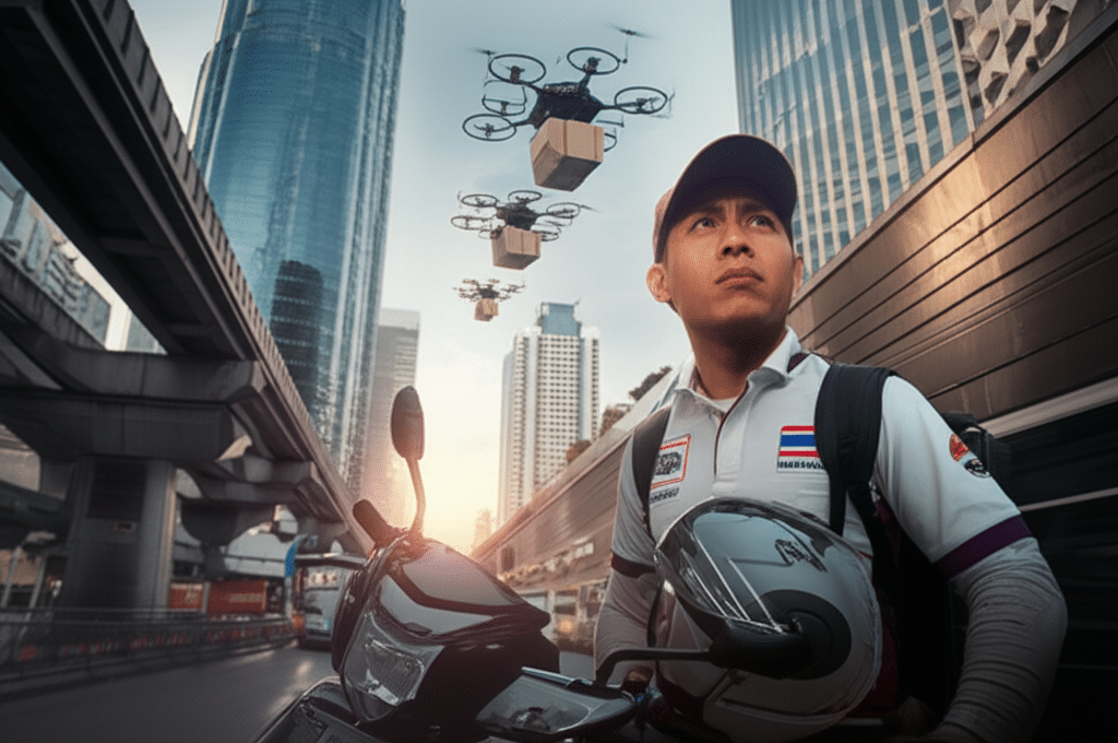 เจาะลึกศักยภาพโดรน: เทคโนโลยีพลิกโฉมโลจิสติกส์