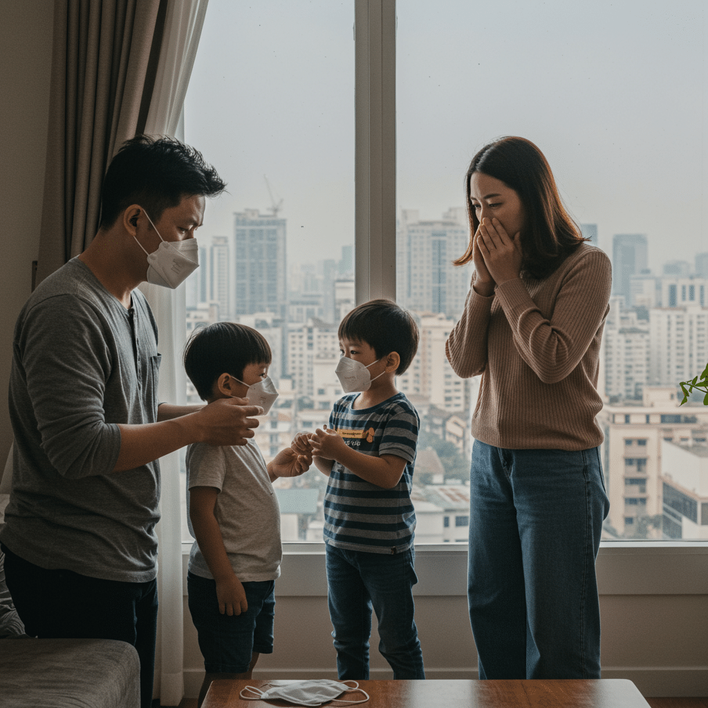 7 วิธีป้องกัน-ดูแลสุขภาพรับหน้าหนาวจากฝุ่น PM2.5