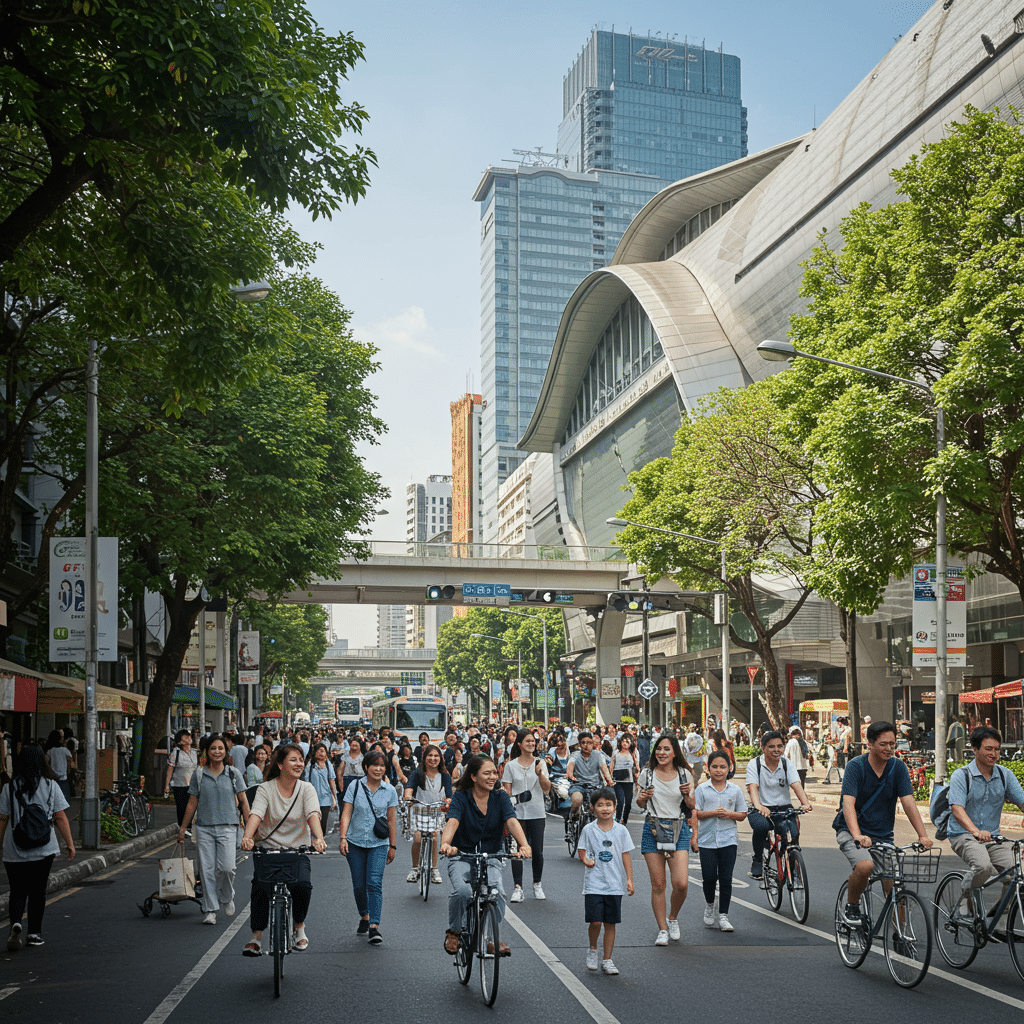 เจาะลึกมาตรการหลัก: เดินทางฟรี 7 วันเพื่ออากาศที่ดีขึ้น