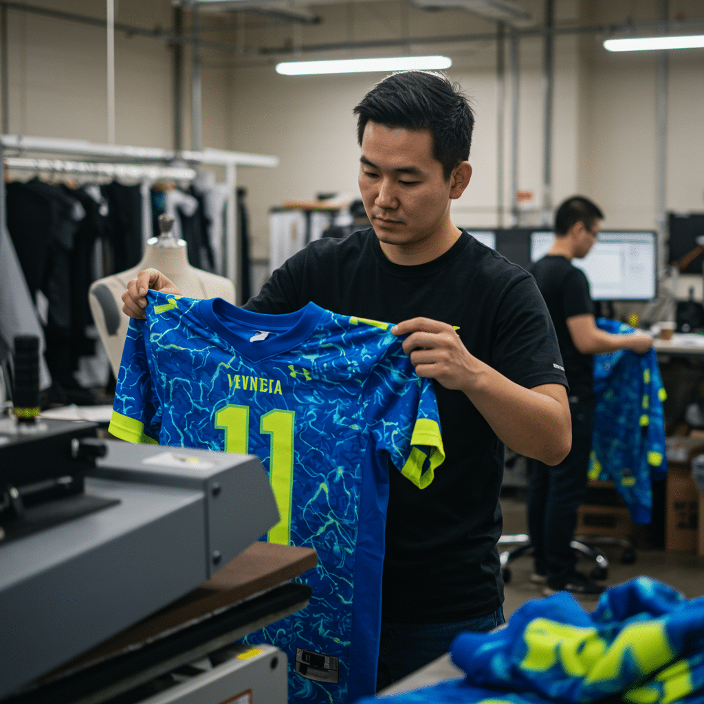 เจาะลึกเทคโนโลยีการผลิตเสื้อพิมพ์ลายฟุตบอล KDC SPORT