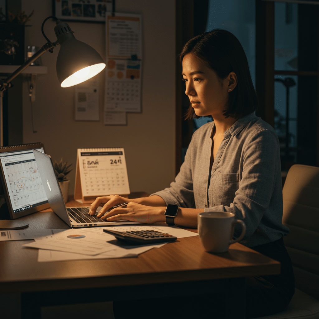 กำหนดการและกรอบเวลาที่ต้องรู้