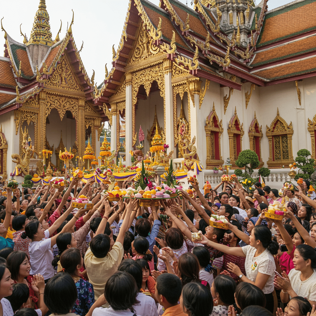 ประเพณีชิงเปรต: ไฮไลต์สำคัญของงานบุญ