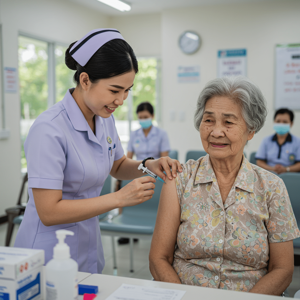 เจาะลึกวัคซีนไข้หวัดใหญ่ 4 สายพันธุ์ ประจำปี 2568