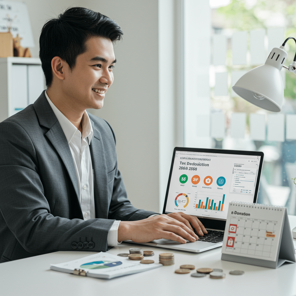 5 ตัวช่วยลดหย่อนภาษีที่ไม่ควรพลาดในปี 2568