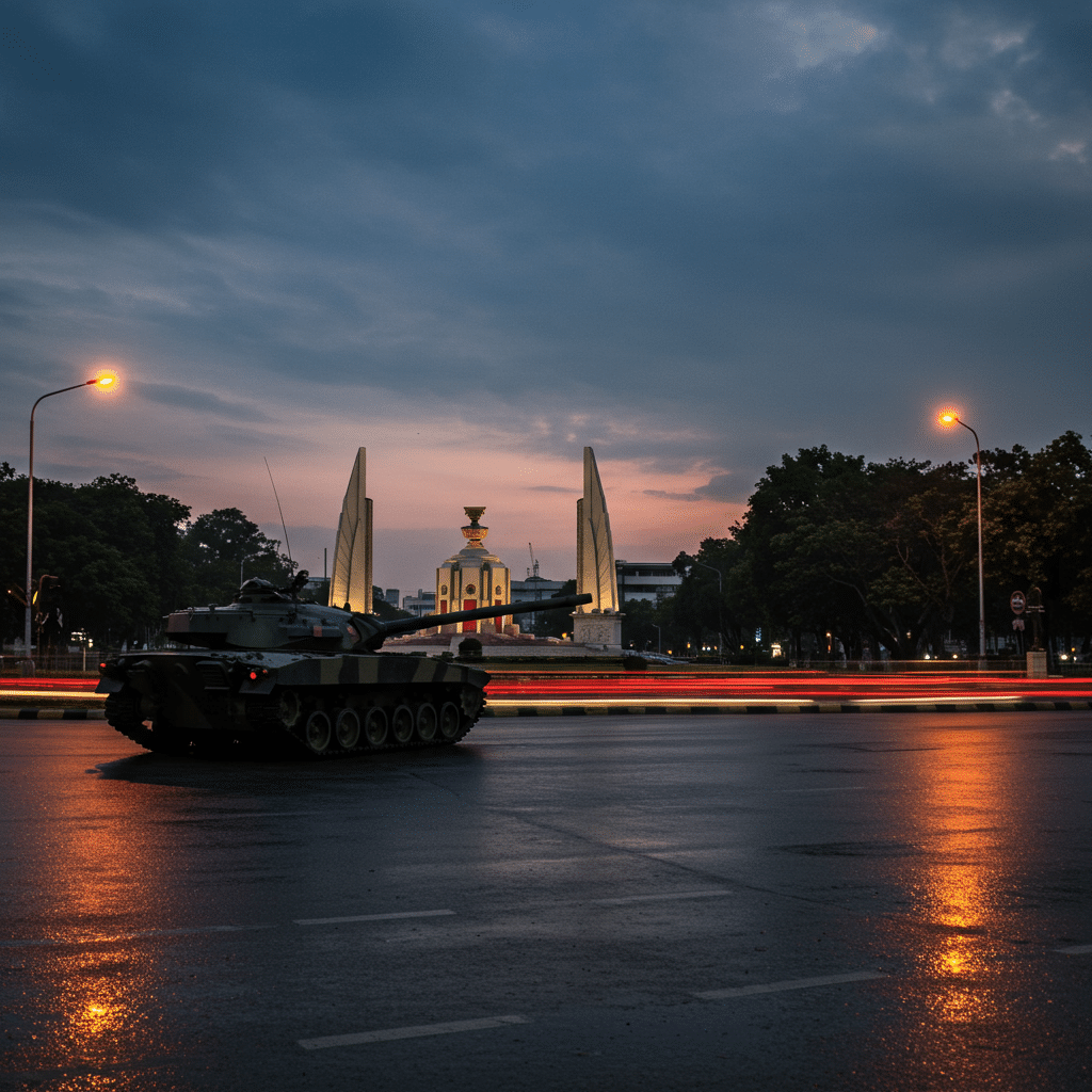 ลำดับเหตุการณ์ในคืนวันที่ 19 กันยายน 2549