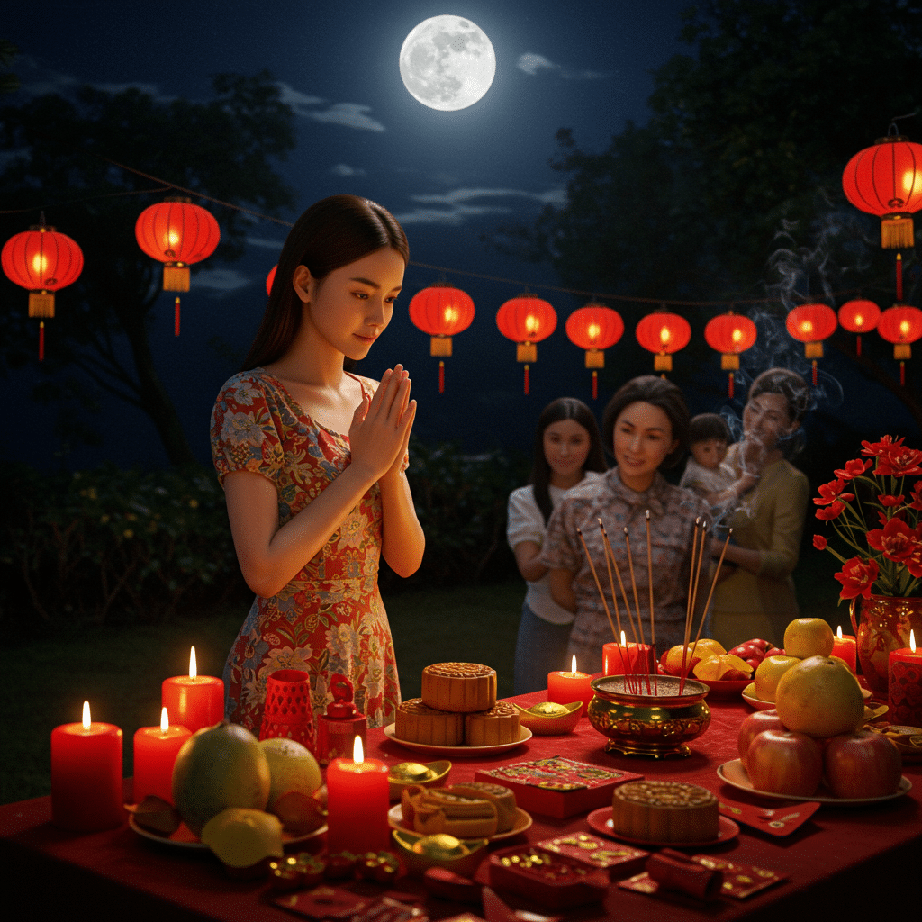 วิธีไหว้พระจันทร์เพื่อเสริมสิริมงคล