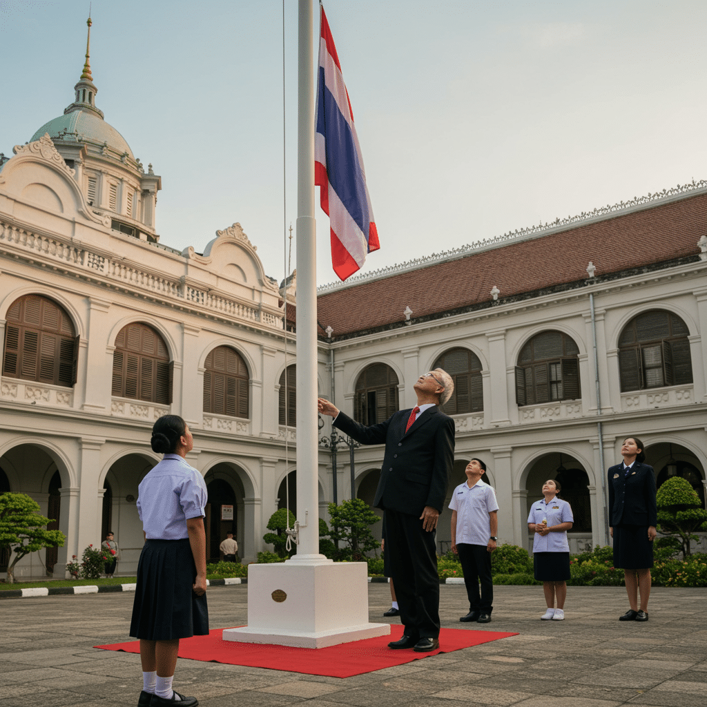จุดกำเนิดธงไตรรงค์: สัญลักษณ์แห่งยุคสมัยใหม่