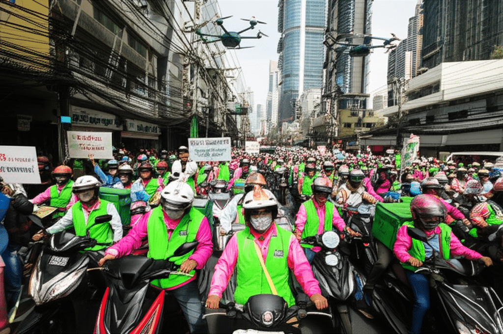 เทคโนโลยีดิสรัปชัน: สงครามเดลิเวอรียุคใหม่