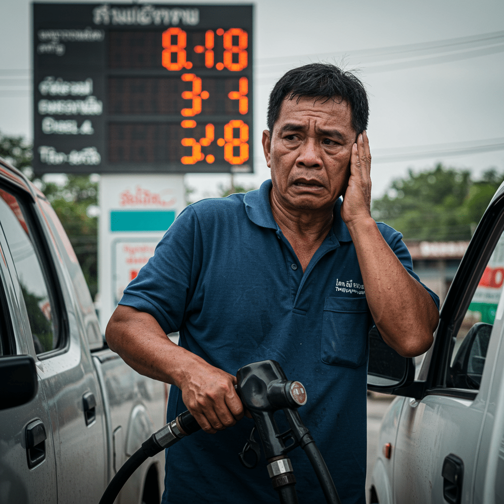 ผลกระทบจากการขึ้นราคาน้ำมันดีเซล