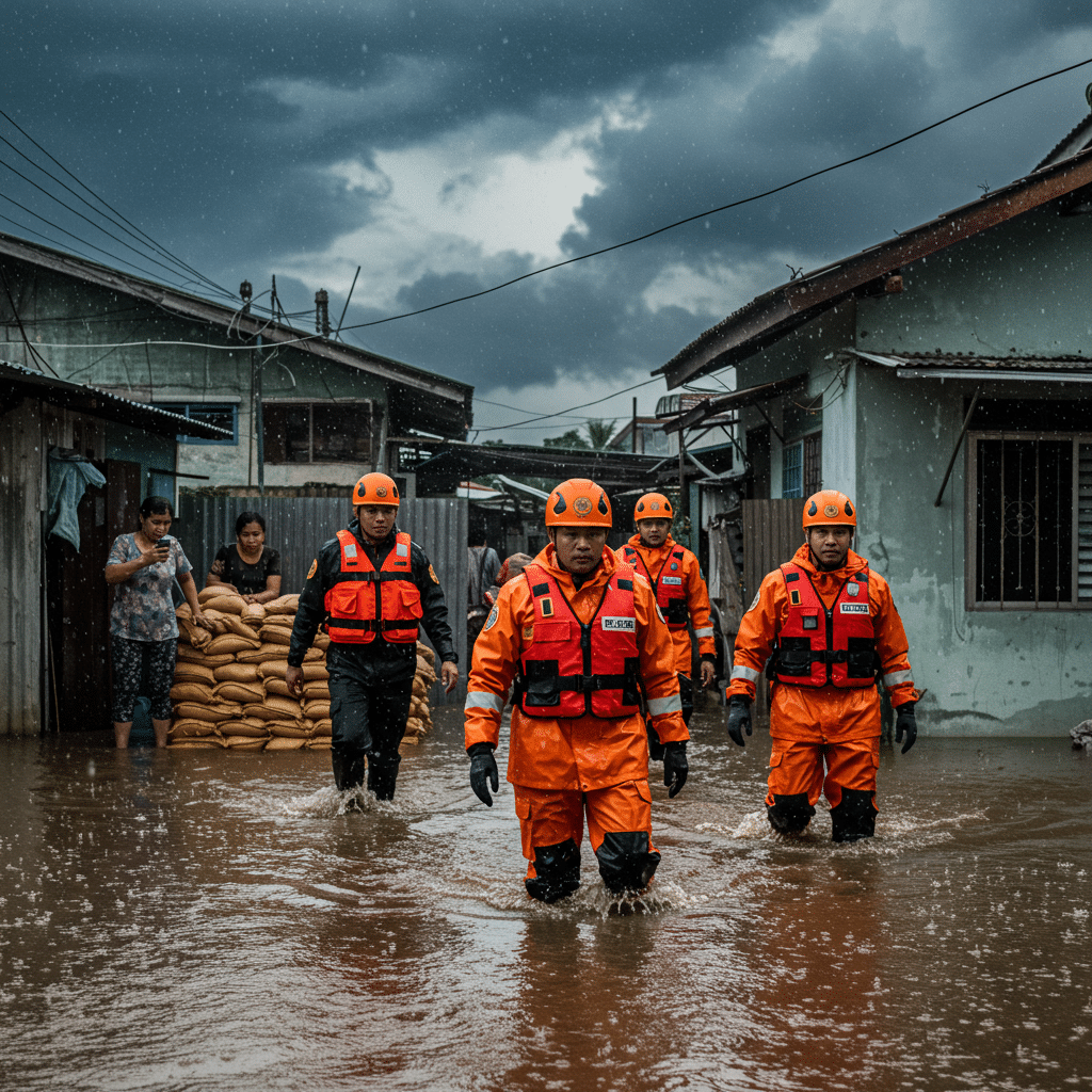 พื้นที่เสี่ยงและจังหวัดที่ต้องเฝ้าระวังน้ำท่วม