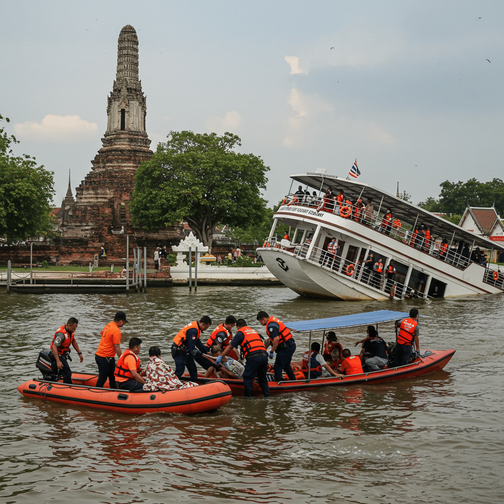 กรณีเรือลากจูงล่มหน้าวัดพนัญเชิง: โศกนาฏกรรมยุคใหม่