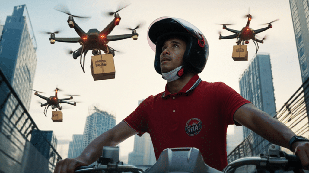 ผลกระทบต่อระบบนิเวศธุรกิจเดลิเวอรี่