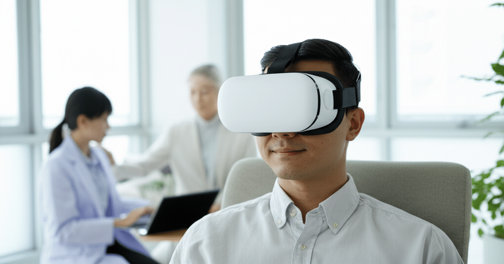 ขอบเขตการใช้งาน VR เพื่อการบำบัดทางจิตเวชที่หลากหลาย