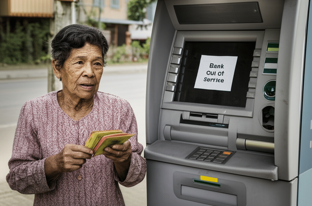 เหตุผลเบื้องหลังการลดจำนวนตู้ ATM