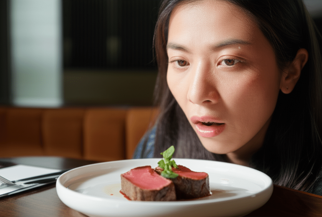 รสชาติและเนื้อสัมผัส: เหมือนหรือต่างจากเนื้อสัตว์ทั่วไป?