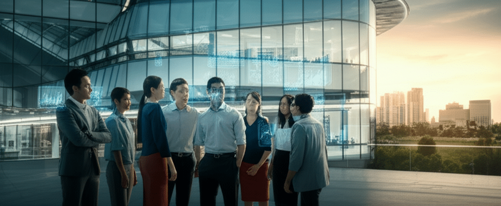 โครงสร้างพื้นฐานและหัวใจหลักของศูนย์กลางเทคโนโลยีแห่งใหม่