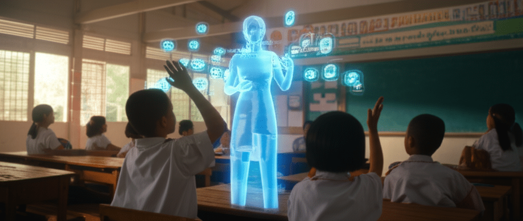 ศักยภาพของครูโฮโลแกรมต่อระบบการศึกษาไทย