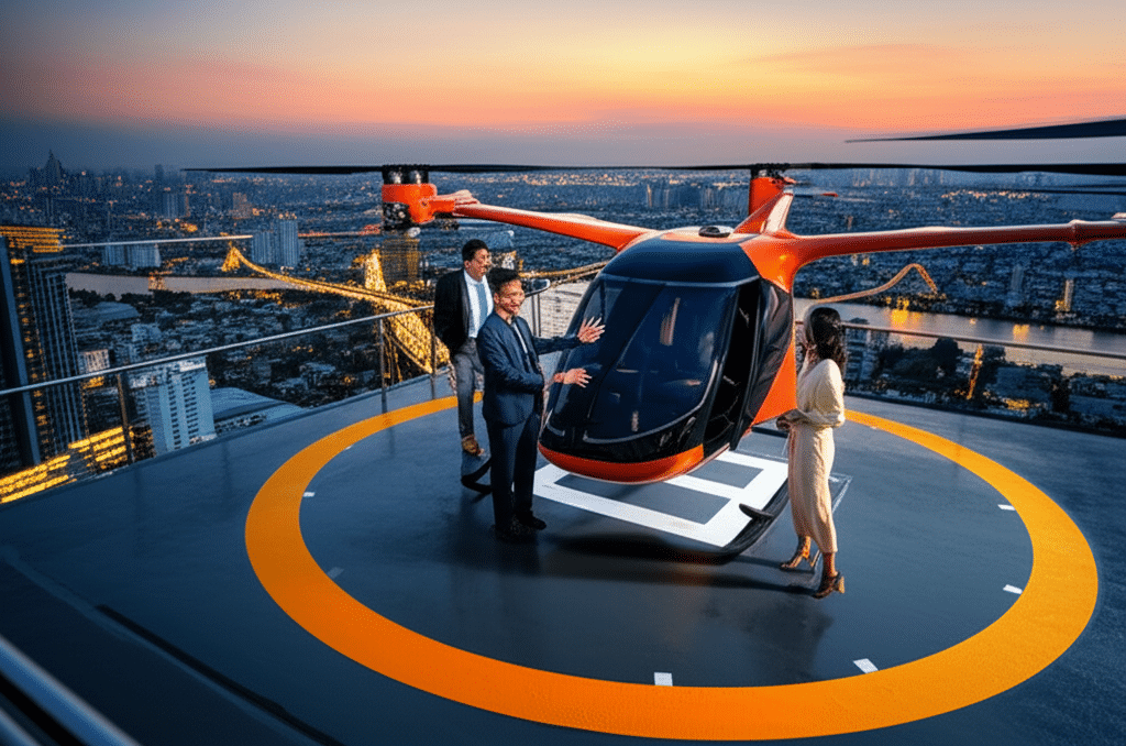 เจาะลึกเทคโนโลยีเบื้องหลัง Air Taxi