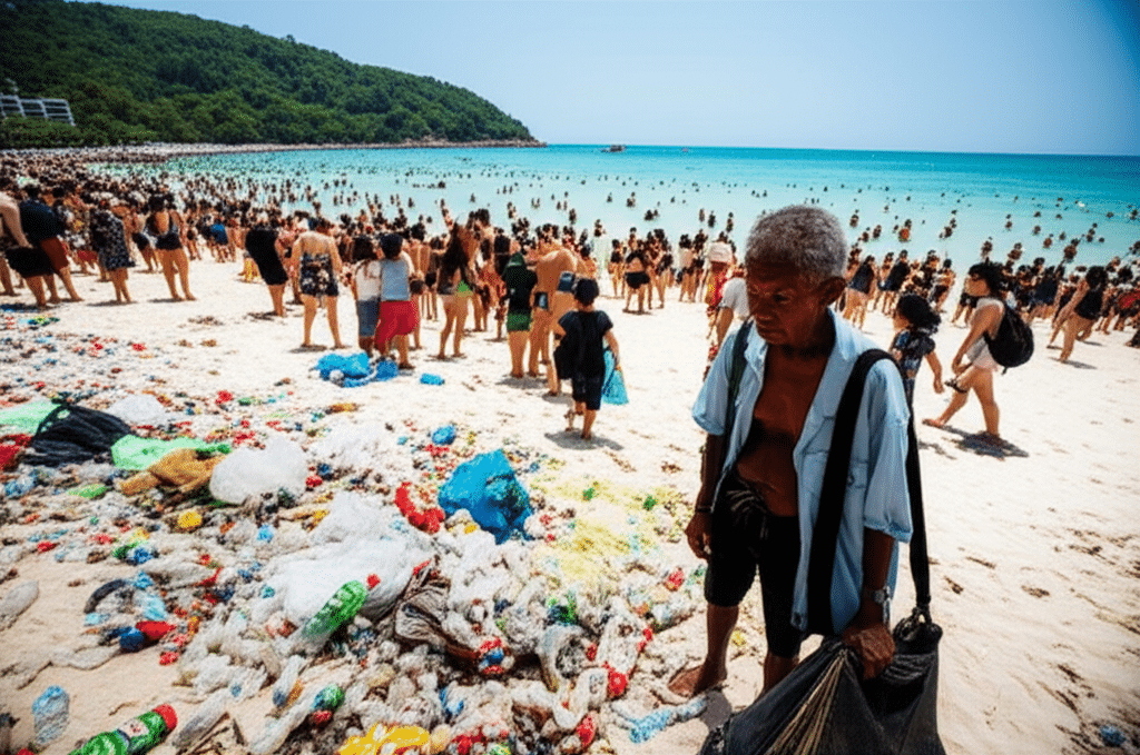 ผลกระทบจากภาวะ Overtourism: วิกฤตที่ซ่อนอยู่หลังตัวเลข