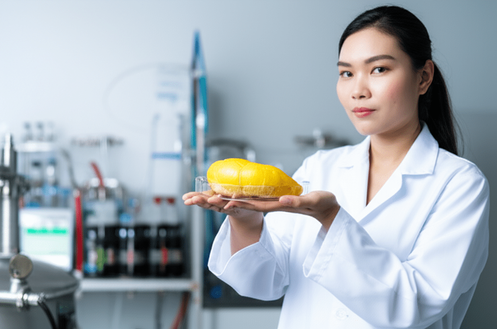 พันธุ์ทุเรียนยอดนิยมที่ใช้ในนวัตกรรมนี้