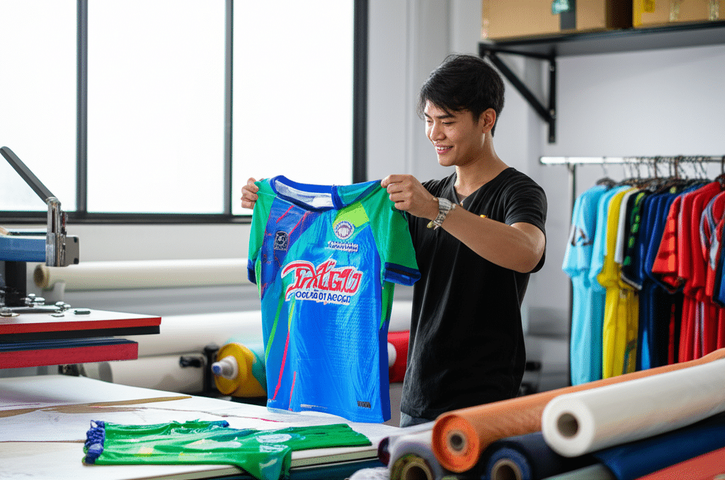 ขั้นตอนสู่การเป็นเจ้าของแบรนด์เสื้อกีฬาฉบับคนทุนน้อย