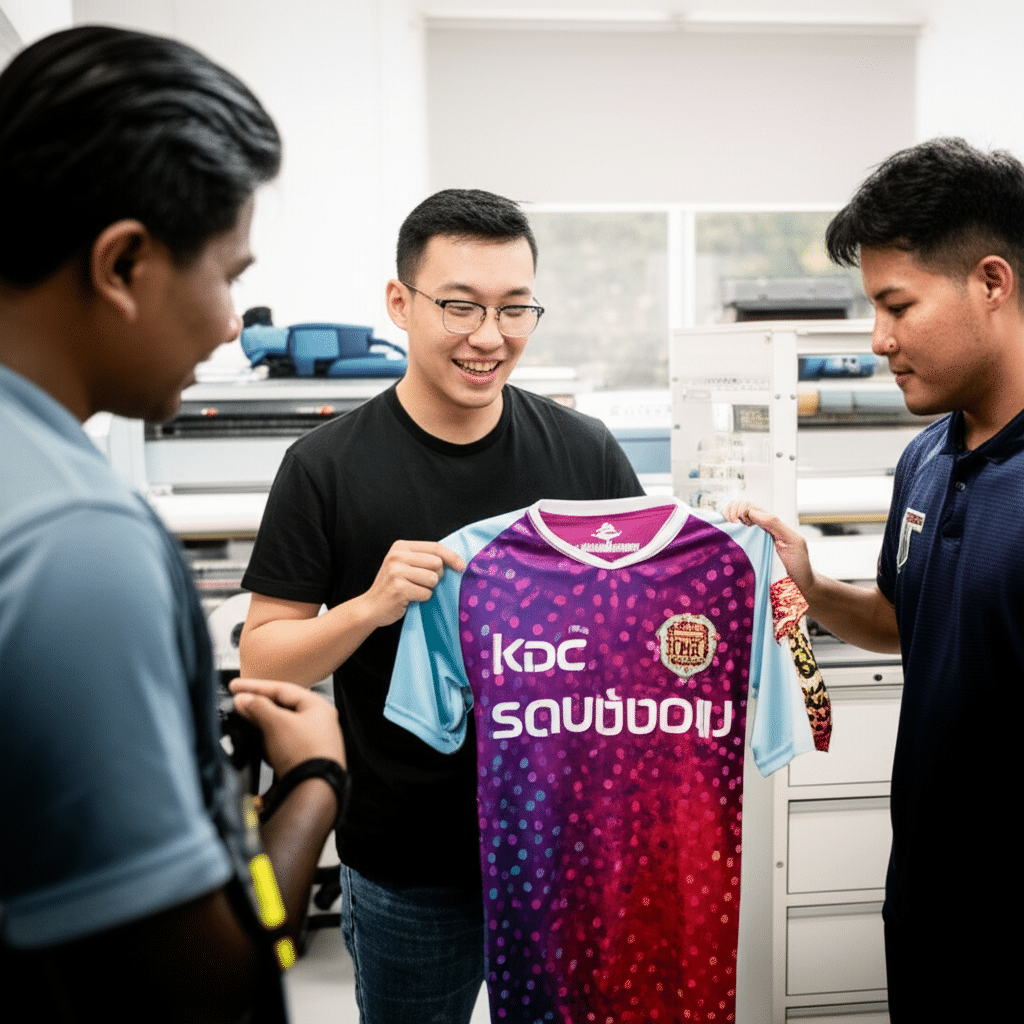 KDC Sport: มาตรฐานคุณภาพเสื้อกีฬาพิมพ์ลาย