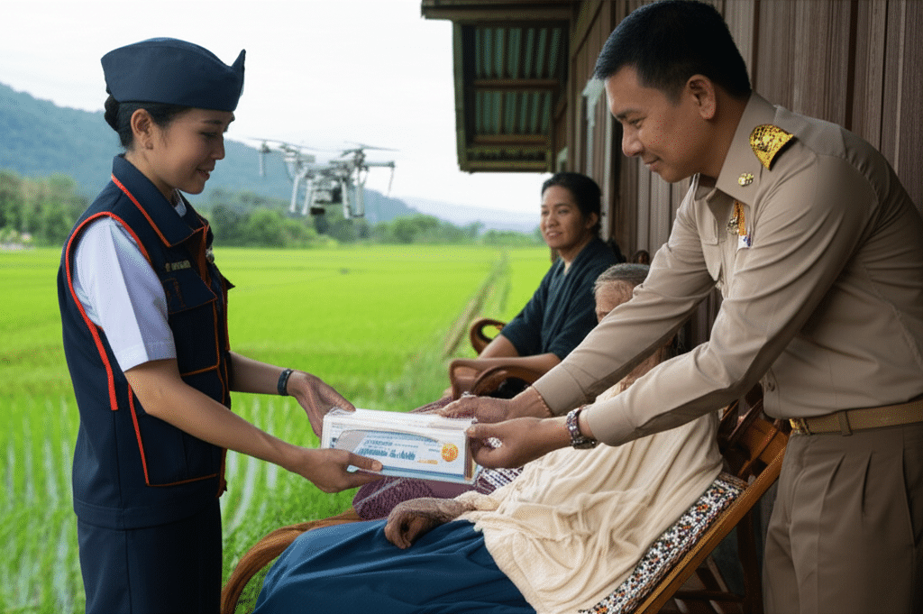 มุมมองระดับโลก: โดรนช่วยชีวิตในสถานการณ์จริง