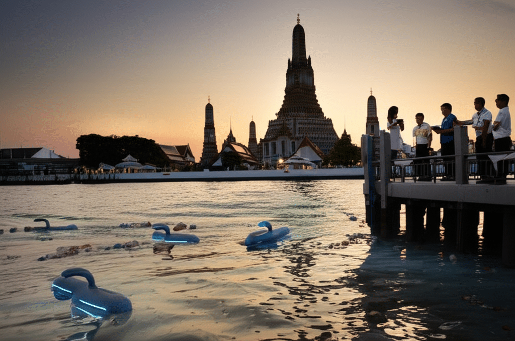 เจาะลึกแนวคิด 'พญานาค AI': หุ่นยนต์เก็บขยะ