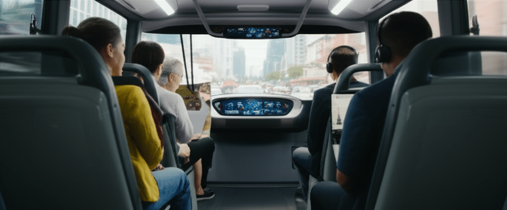 เทคโนโลยี AI ที่ใช้ในรถเมล์ไฟฟ้าปัจจุบัน