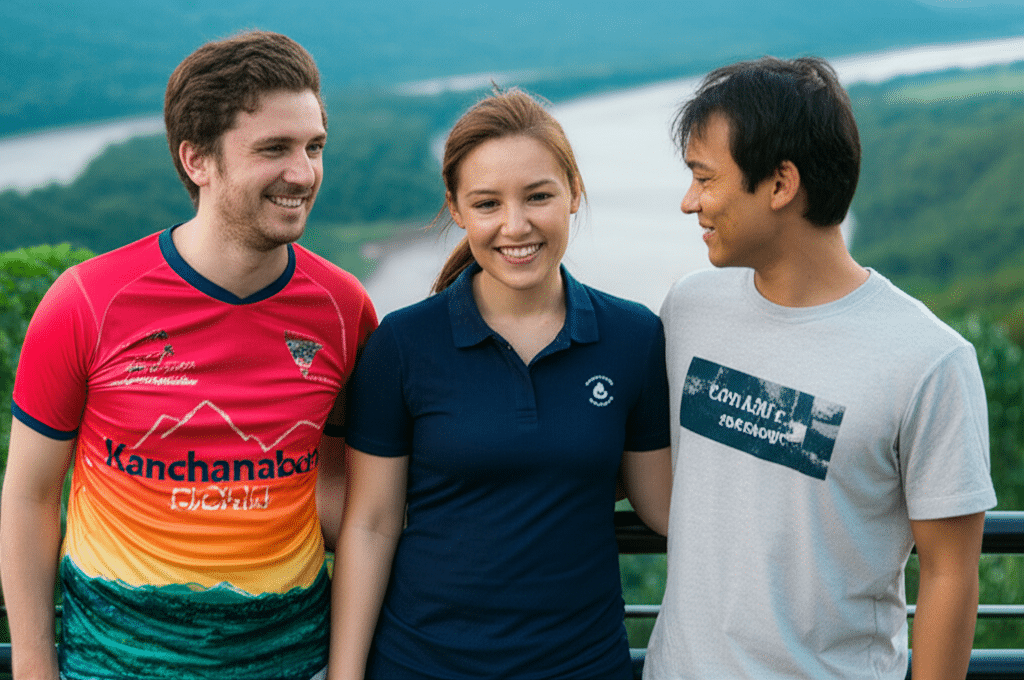 ประเภทของเสื้อที่นิยมใช้สำหรับงานพิมพ์ลาย