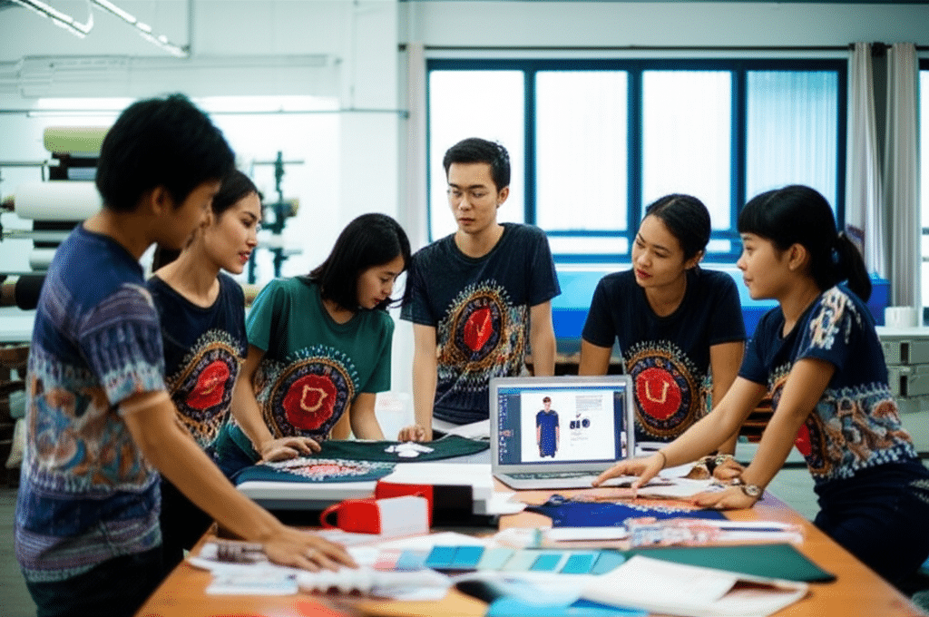 เจาะลึกกระบวนการและเทคโนโลยีการผลิตเสื้อพิมพ์ลาย