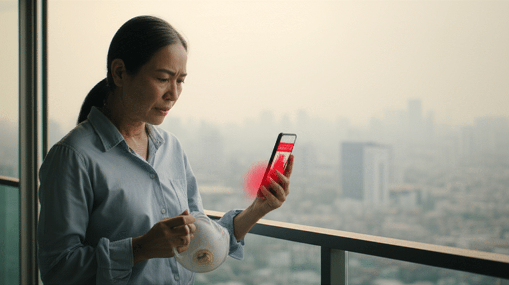 ปอดทิพย์ AI: นวัตกรรมพยากรณ์ฝุ่นเพื่อการแจ้งเตือนที่แม่นยำ