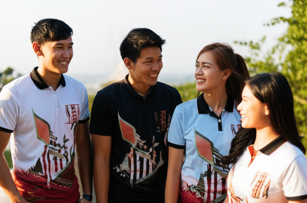 ประเภทของเสื้อพิมพ์ลายที่ผลิตโดย KDC SPORT