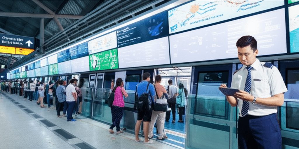 ศักยภาพของ AI ในการยกระดับการเดินทางด้วยรถไฟฟ้า