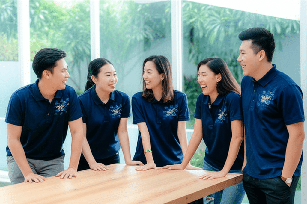 ความสำคัญของการเลือกเสื้อพิมพ์ลายสำหรับทีมและองค์กร