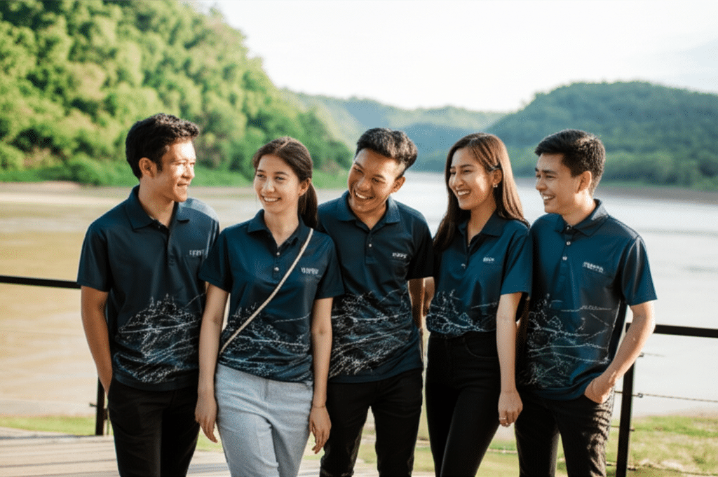 ประเภทของเสื้อพิมพ์ลายที่ให้บริการโดย KDC SPORT