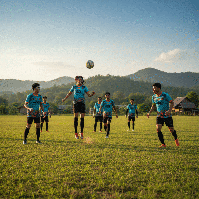 รับผลิตเสื้อพิมพ์ลาย ตราสัญลักษณ์ จังหวัดลำปาง ผลิตโดย KDC SPORT