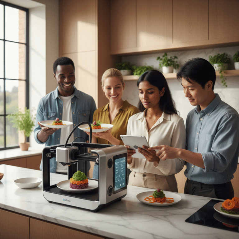 อาหารพิมพ์ 3D: อนาคตสุขภาพดีที่เลือกโภชนาการเองได้