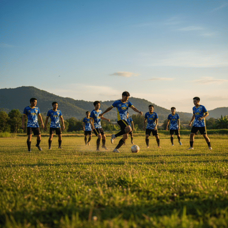 รับผลิตเสื้อพิมพ์ลาย ตราสัญลักษณ์ จังหวัดสกลนคร ผลิตโดย KDC SPORT