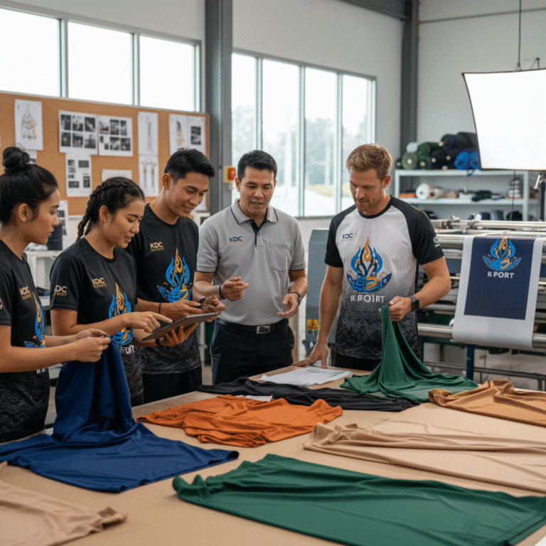 รับผลิตเสื้อพิมพ์ลาย ตราสัญลักษณ์ จังหวัดสงขลา ผลิตโดย KDC SPORT